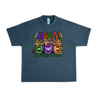 Midnight Navy happy halloween jar Urban Heavy Tee - RacoonDesign