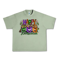 Oil Green happy halloween jar Urban Heavy Tee - RacoonDesign