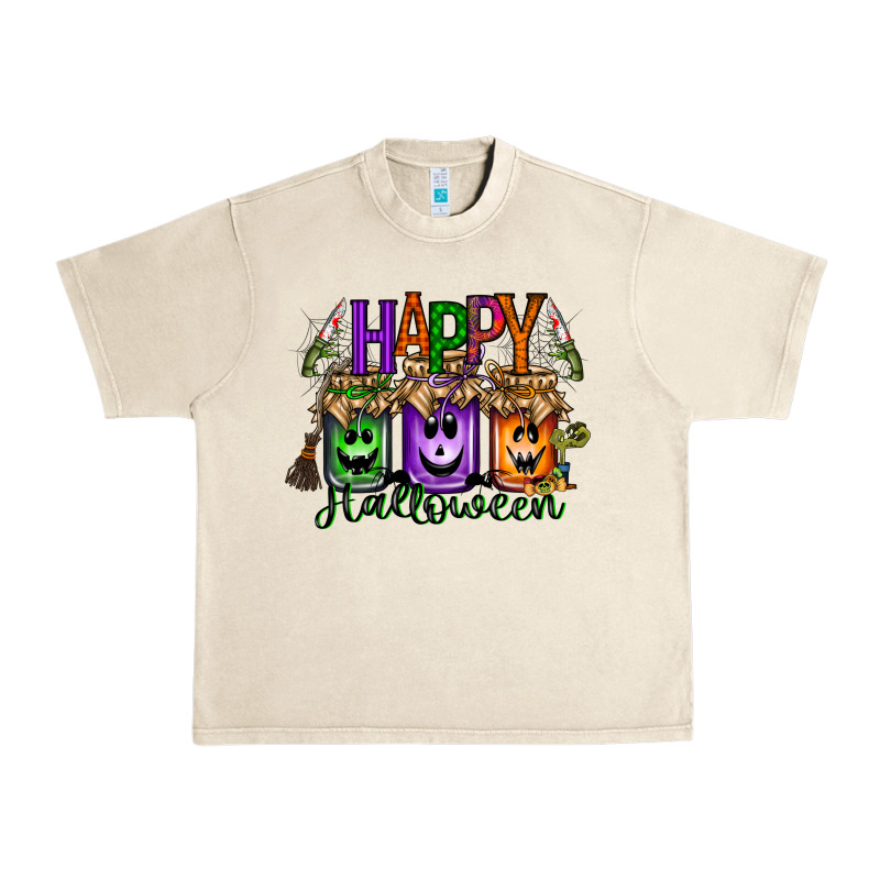 Happy Halloween Jar Urban Heavy Tee by RacoonDesign | Teevron