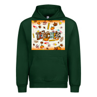 Forest Green teacher fall Urban Hoodie - NancyCooperArtShop