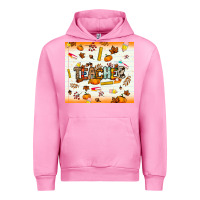 Fuchsia Pink teacher fall Urban Hoodie - NancyCooperArtShop