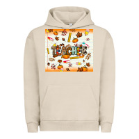 Pigment French Oak teacher fall Urban Hoodie - NancyCooperArtShop