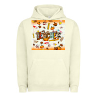 Pigment Pistachio teacher fall Urban Hoodie - NancyCooperArtShop