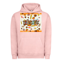Pigment Salmon teacher fall Urban Hoodie - NancyCooperArtShop