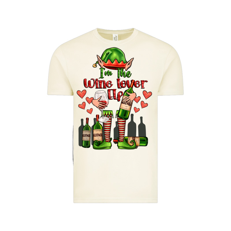 Im The Wine Lover Elf Vintage Tee by FaDigitalArtStudio | Teevron