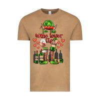 Vintage Camel im the wine lover elf Vintage Tee - FaDigitalArtStudio