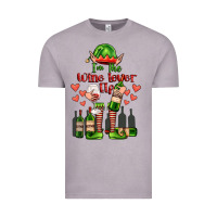 Vintage Zinc im the wine lover elf Vintage Tee - FaDigitalArtStudio