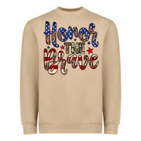 Mushroom Honor the brave Heavyweight Sweatshirt - Neo Western