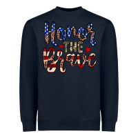 Navy Honor the brave Heavyweight Sweatshirt - Neo Western
