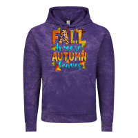 Cloud Purple fall breeze autumn leaves Vintage Hoodie - Zillion Design Studio