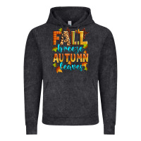 Vintage Black fall breeze autumn leaves Vintage Hoodie - Zillion Design Studio