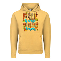 Vintage Mustard fall breeze autumn leaves Vintage Hoodie - Zillion Design Studio