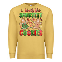 Antique Gold teach the smartest cookies Premium Sweatshirt - MaliasSmallBusiness