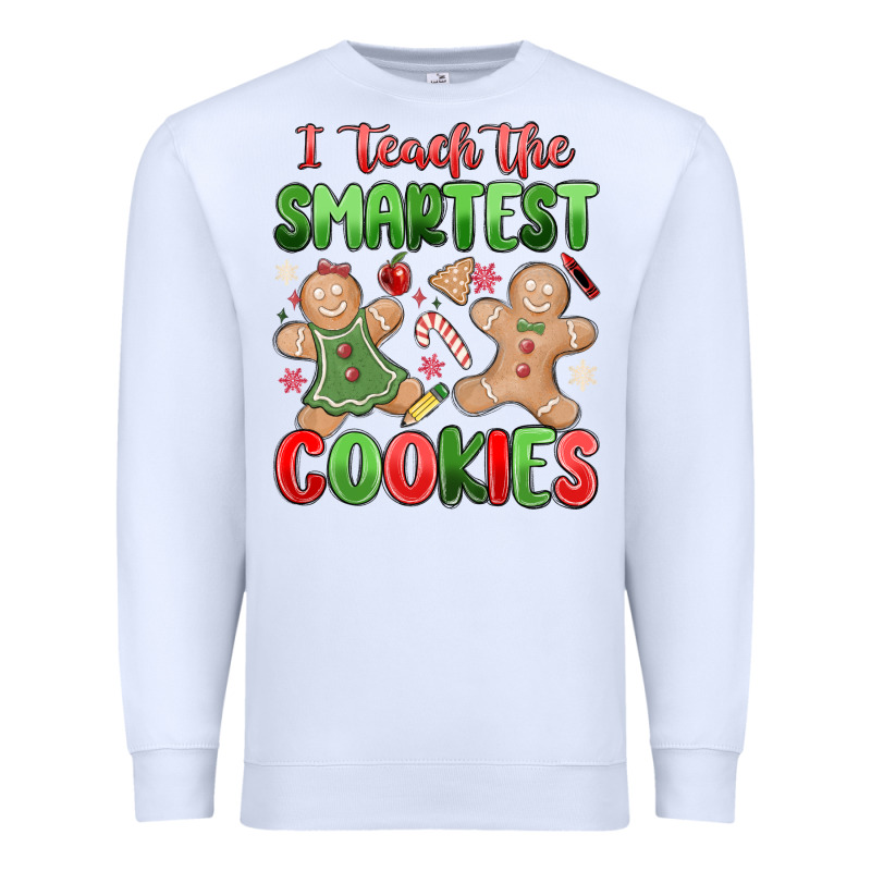 Teach The Smartest Cookies Premium Sweatshirt by MaliasSmallBusiness | Teevron