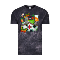 Cloud Black nurse   juneteenth Vintage Tee - AdoDesignShop