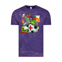 Cloud Purple nurse   juneteenth Vintage Tee - AdoDesignShop