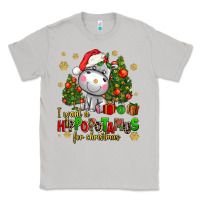 Moon Dust i want a hippopotamus for christmas Classic Tee - AdoDesignShop