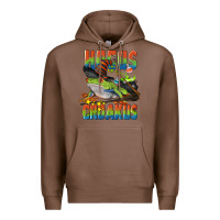 Chestnut Hocus Croakus Halloween Frog Premium Hoodie - LillyAllenDesigns
