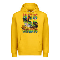 Lemon Hocus Croakus Halloween Frog Premium Hoodie - LillyAllenDesigns