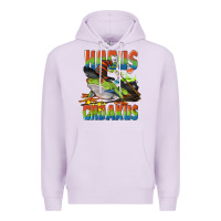 Lilac Hocus Croakus Halloween Frog Premium Hoodie - LillyAllenDesigns
