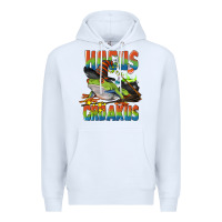 White Hocus Croakus Halloween Frog Premium Hoodie - LillyAllenDesigns