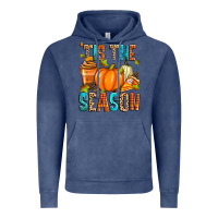 Vintage Denim 'tis the season fall Vintage Hoodie - Zillion Design Studio
