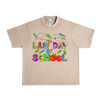 French Oak last day of school Urban Heavy Tee - HRA Design Shop