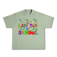 Oil Green last day of school Urban Heavy Tee - HRA Design Shop