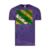 Cloud Purple St. Patrick's Day leopard cowhide glitter tumbler Vintage Tee - Neo Western
