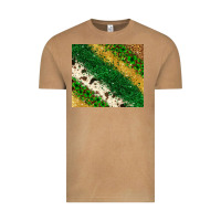 St. Patrick's Day Leopard Cowhide Glitter Tumbler Vintage Tee | Teevron