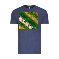 Vintage Denim St. Patrick's Day leopard cowhide glitter tumbler Vintage Tee - Neo Western