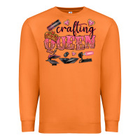 Carrot crafting queen Premium Sweatshirt - NancyCooperArtShop