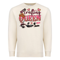 Sandshell crafting queen Premium Sweatshirt - NancyCooperArtShop