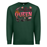 Sports Green crafting queen Premium Sweatshirt - NancyCooperArtShop