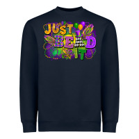 Navy just bead it Heavyweight Sweatshirt - FaDigitalArtStudio