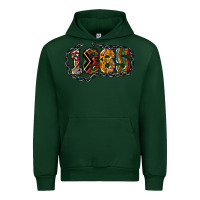 Forest Green 1865 juneteenth Urban Hoodie - NancyCooperArtShop