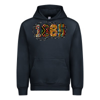 Navy 1865 juneteenth Urban Hoodie - NancyCooperArtShop