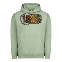 Pigment Oil Green 1865 juneteenth Urban Hoodie - NancyCooperArtShop