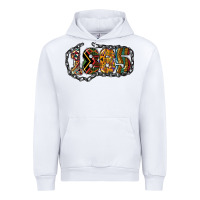 White 1865 juneteenth Urban Hoodie - NancyCooperArtShop