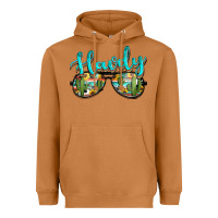 Meerkat western howdy police sunglasses Heavyweight Hoodie - NancyCooperArtShop