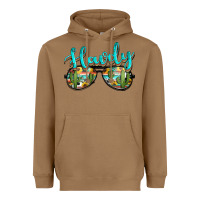 Toasted Coconut western howdy police sunglasses Heavyweight Hoodie - NancyCooperArtShop