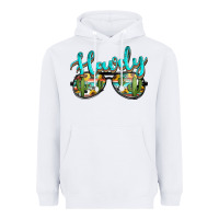 Western Howdy Police Sunglasses Heavyweight Hoodie | Teevron