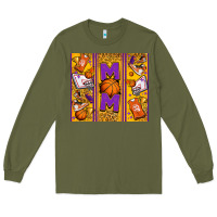 Army Green basketball mom Long Sleeve Tee - Jasminsmagicworld
