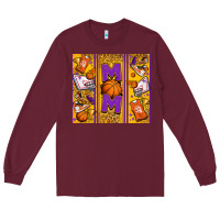 Burgundy basketball mom Long Sleeve Tee - Jasminsmagicworld