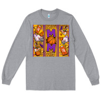 Heather Grey basketball mom Long Sleeve Tee - Jasminsmagicworld