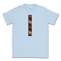 Dusty Blue Halloween Key Fob Classic Tee - BundleAndBundleShop