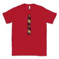 Red Halloween Key Fob Classic Tee - BundleAndBundleShop
