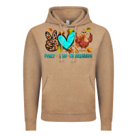 Vintage Coffee peace love thanksgiving Vintage Hoodie - Zillion Design Studio