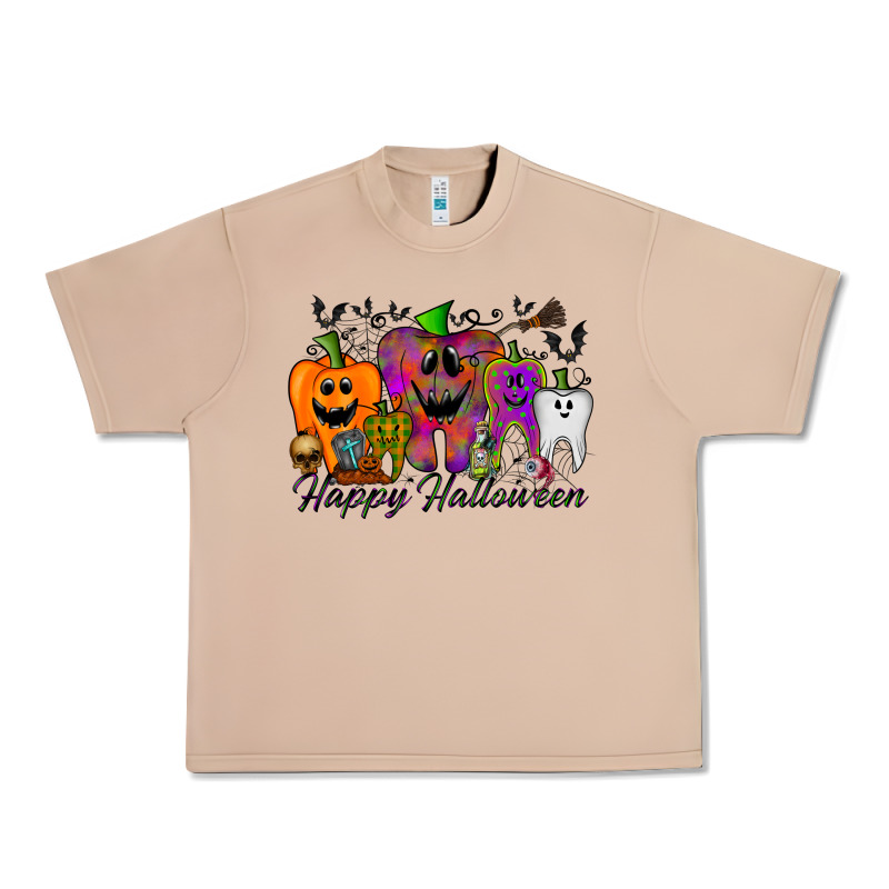 Happy Halloween Tooth Urban Heavy Tee by RacoonDesign | Teevron