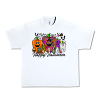White happy halloween tooth Urban Heavy Tee - RacoonDesign